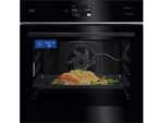 AEG Horno a vapor - AEG TB8SB73ZAB, Multifunción, Hidrolítica, 70 l, Cocción asistida, Conectividad, 60 cm, Negro