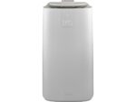 De Aire acondicionado portátil - De'Longhi PAC AP98 GENTLEJET, 11500 BTU/h, 3 velocidades, 100 m³, 62 dB (A), Temporizador, Blanco marfil