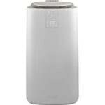 De Aire acondicionado portátil - De'Longhi PAC AP98 GENTLEJET, 11500 BTU/h, 3 velocidades, 100 m³, 62 dB (A), Temporizador, Blanco marfil