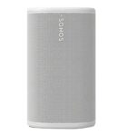 Sonos Altavoz bluetooth - Sonos Play, WiFi 6, 24h Autonomía, IP67, Control por Voz, Sonido Estéreo, Trueplay Automático, Blanco