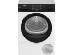 Beko Secadora bomba de calor - Beko BM3T30230W, 10 kg, 15 Programas, Pantalla digital, AquaWave®, Blanco