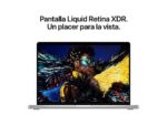 Apple MacBook Pro (2026) 16.2" Liquid Retina XDR, Chip M5 Pro Apple, CPU 18 núcleos, GPU 20 núcleos, 48GB RAM, 1TB SSD, Plata, Sin cargador - Imagen 6