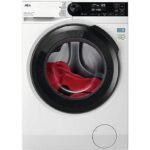 Lavadora secadora - AEG LWR7304L4W, 11 kg + 7 kg, 1400 rpm, 12 programas, Lavado y secado 20 min, Higiene con Vapor, Blanco