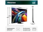 TV RGB Mini LED 65" - Hisense 65UR9S, UHD 4K, Quad Core / MT9655, Hi-View AI Engine RGB, Tuned by Devialet, Anti Reflejo, Negro - Imagen 4
