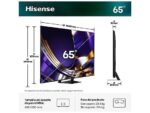 Hisense TV Mini LED 65" - Hisense 65U7S PRO, HDR 4K, Quad Core/MT9655, 165 Hz Nativos, Hi-View AI Engine Pro, Tuned By Devialet, Negro - Imagen 4