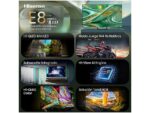 Hisense TV Mini LED 55" - Hisense 55E8S, UHD 4K, Quad Core / MT9618, Total HDR, Subwoofer integrado, IA 4K, Negro - Imagen 8