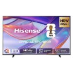 Hisense TV QLED 65" - Hisense 65E7S, QLED 4K, Escalador 4K IA, Modo Juego Plus, Dolby Visión IQ, Negro