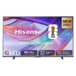 Hisense TV QLED 55" - Hisense 55E7S, QLED 4K, Escalador 4K IA, Modo Juego Plus, Dolby Visión IQ, Negro