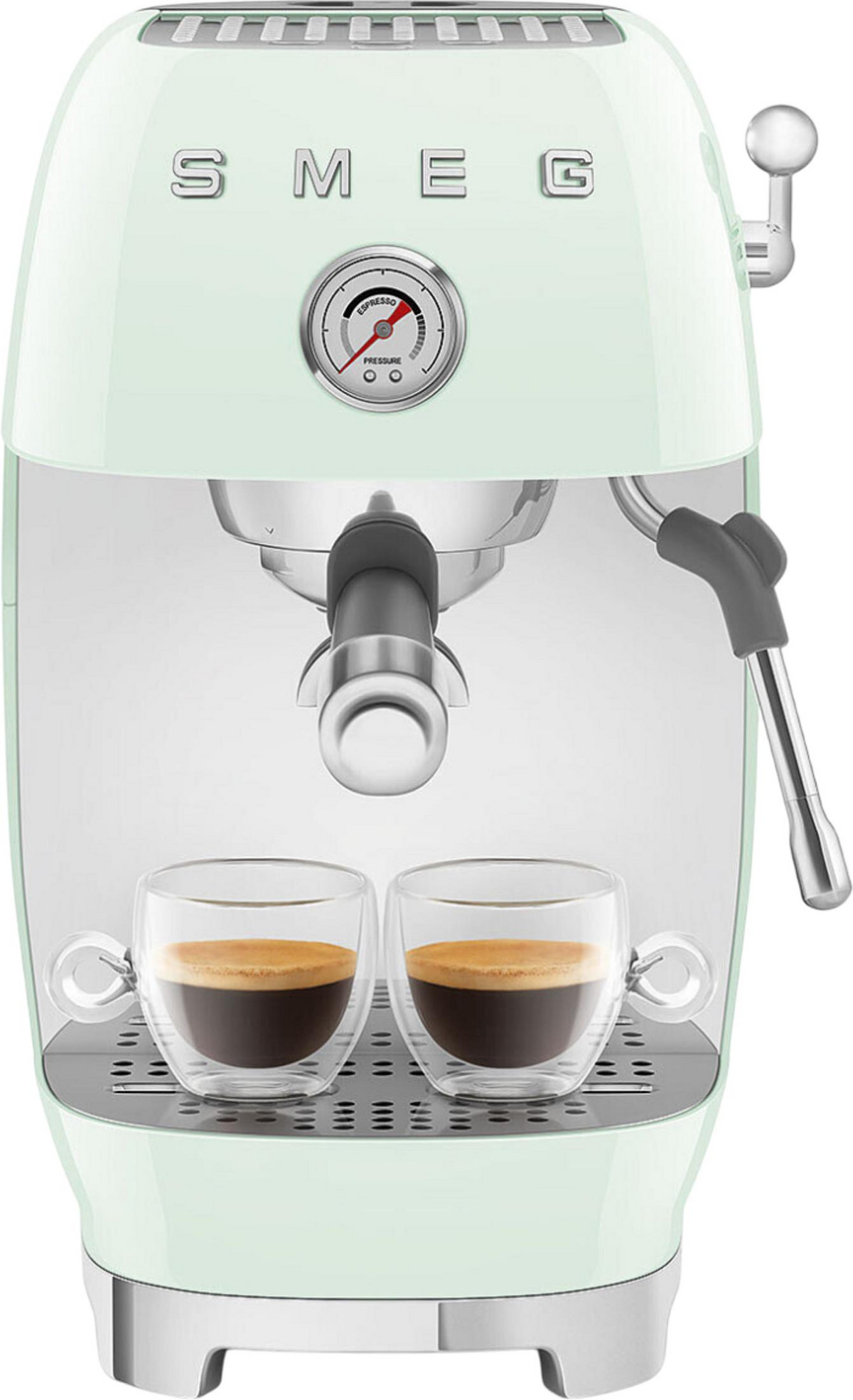 162387898_1 SMEG Cafetera espresso - SMEG ECF03PGEU, 15 bar, 1650 W, Verde pastel - Imagen 1