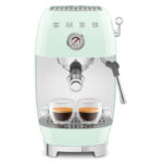 SMEG Cafetera espresso - SMEG ECF03PGEU, 15 bar, 1650 W, Verde pastel - Imagen 6