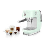 SMEG Cafetera espresso - SMEG ECF03PGEU, 15 bar, 1650 W, Verde pastel - Imagen 7
