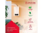 Ariston Termo eléctrico - Ariston AKROS 11 NG, 21 kW, 11 l, Control Exterior de Temperatura, Gas Natural, Blanco - Imagen 3