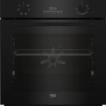 Horno - Beko BCBIE17300KSB, Multifunción, Hidrolítica, 72 l, 59.4 cm, Tecnología AeroPerfect, SteamShine, Negro