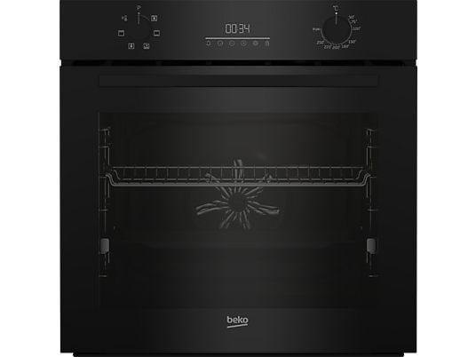 1624518_1 Horno - Beko BCBIE17300KSB, Multifunción, Hidrolítica, 72 l, 59.4 cm, Tecnología AeroPerfect, SteamShine, Negro - Imagen 1