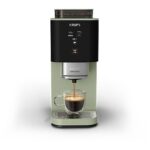 Krups Cafetera superautomática - Krups Coffee Crush, Café en grano y molido, 15 bares, 2 recetas de café, Táctil, Compacta, 3 niveles de molienda, Ver