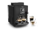 Krups Cafetera superautomática - Krups Intensity EA50K9, 4 bebidas, Espumador de leche manual, Granos de cafe, 15 bares, 1.7l, 2 Tazas, Compacta, negr - Imagen 2