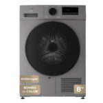 EVVO Secadora bomba de calor - EVVO S8X D, 8 kg, 16 programas, Inoxidable