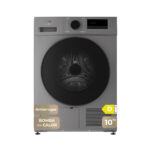 EVVO Secadora bomba de calor - EVVO S10X D, 10 kg, 16 programas, Inoxidable