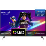 CHIQ TV QLED 50" - CHIQ U50QST, UHD 4K, Smart TV, DVB-T2 (H.265), Negro