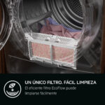 AEG Secadora bomba de calor - AEG Serie 7000 SensiDry TR718EAOB, 8 kg, Blanco - Imagen 5