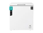 Congelador horizontal - Hisense FT200N1AWDL, 198 l, 85.8 cm, Congelador Convertible, Goma Antibacteria, Blanco