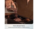 Cecotec Cafetera superautomática - Cecotec Cremmaet Lungo Latte, Depósito de leche, 19 bares, 7 bebidas, Molinillo Acero inoxidable, depósito 2 L, Neg - Imagen 6