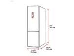 REACONDICIONADO Seminuevo Muy bueno Frigorífico combi - Samsung RB53DG706AS9EF, 203cm, 538l, Ancho especial 75.9 cm, Metal Cooling, Twin - Imagen 2