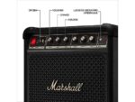 Marshall Altavoz bluetooth - Marshall Bromley 450, 9600mAh, Altavoz para fiestas, Modo estéreo, Indicadores LED, Resistente al agua, 40h, Control táct - Imagen 2