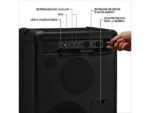 Marshall Altavoz bluetooth - Marshall Bromley 450, 9600mAh, Altavoz para fiestas, Modo estéreo, Indicadores LED, Resistente al agua, 40h, Control táct - Imagen 4