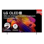 LG TV OLED 65" - LG OLED65B6ELC, OLED 4K, Procesador Inteligente α8 AI Processor 4K Gen3, Smart TV, DVB-T2 (H.265), Negro