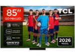 TV QD-Mini LED 85" - TCL 85C6K PRO, UHD 4K, TCL AiPQ Pro Processor (MT9653), Smart TV con Google TV, Dolby Vision-Atmos, Negro