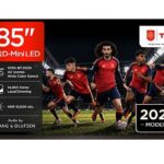 TCL TV QD-Mini LED 85" - TCL 85X11L, UHD 4K, SQD-Mini, Smart TV con Google TV, Diseño ultradelgado, Negro