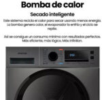 Secadora Bomba de Calor - INFINITON SD-BC1DDX, 10 kg, 16 programas, Dark Inox - Imagen 5