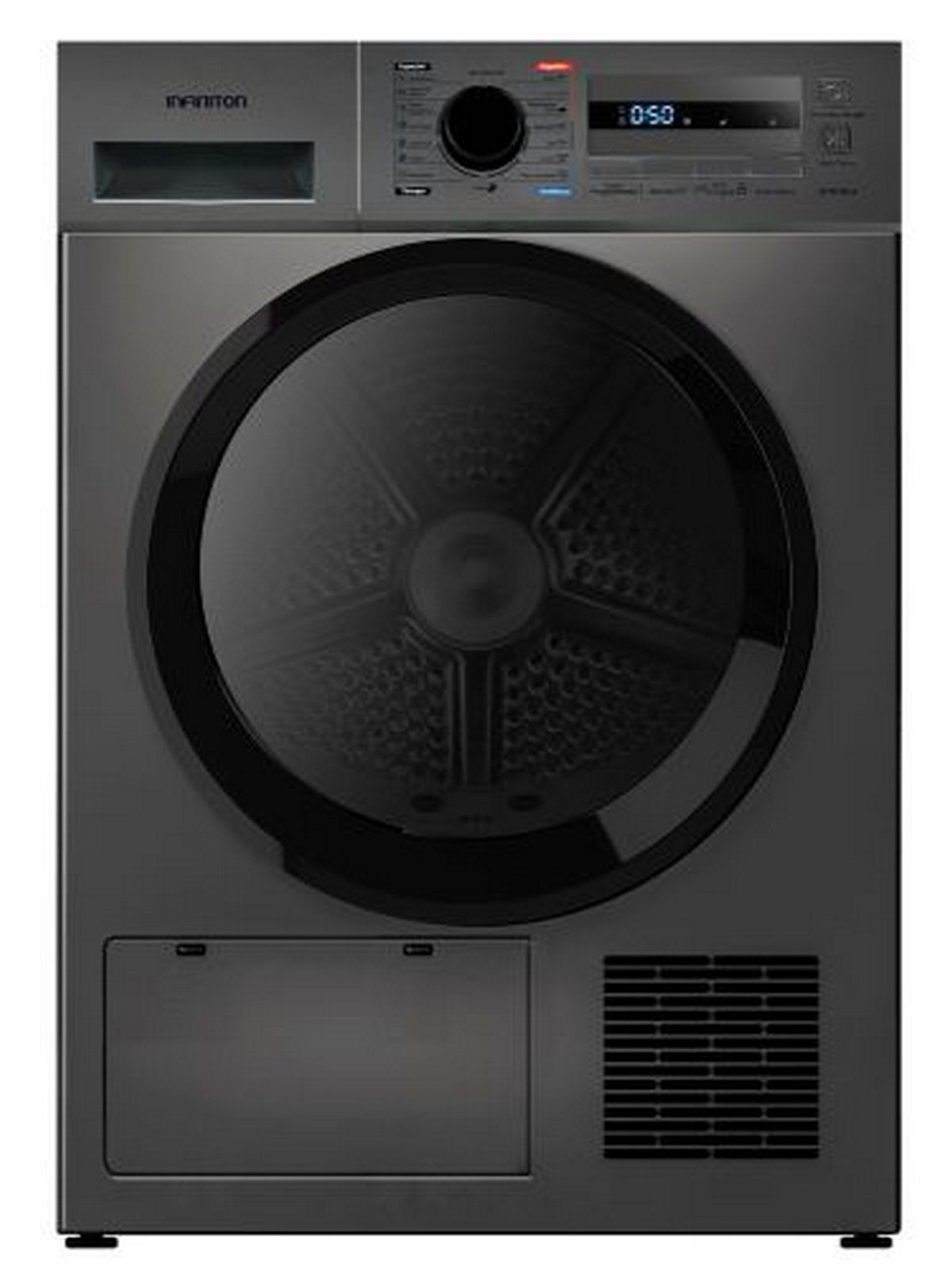 162621888_1 Secadora Bomba de Calor - INFINITON SD-BC8EDX, 8 kg, 16 programas, Dark Inox - Imagen 1