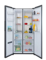 Frigorifico Americano - INFINITON SBS-630A85XES, No Frost, Total No Frost, Altura 185 cm, Capacidad 540 l, Inox - Imagen 4