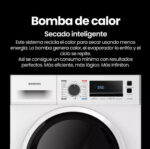 Secadora Bomba de Calor - INFINITON SD-BC9DWP, 9 kg, 16 programas, Blanco - Imagen 4