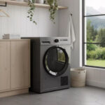 Secadora Bomba de Calor - INFINITON SD-A85IB, 8 kg, 14 programas, Dark Inox - Imagen 3