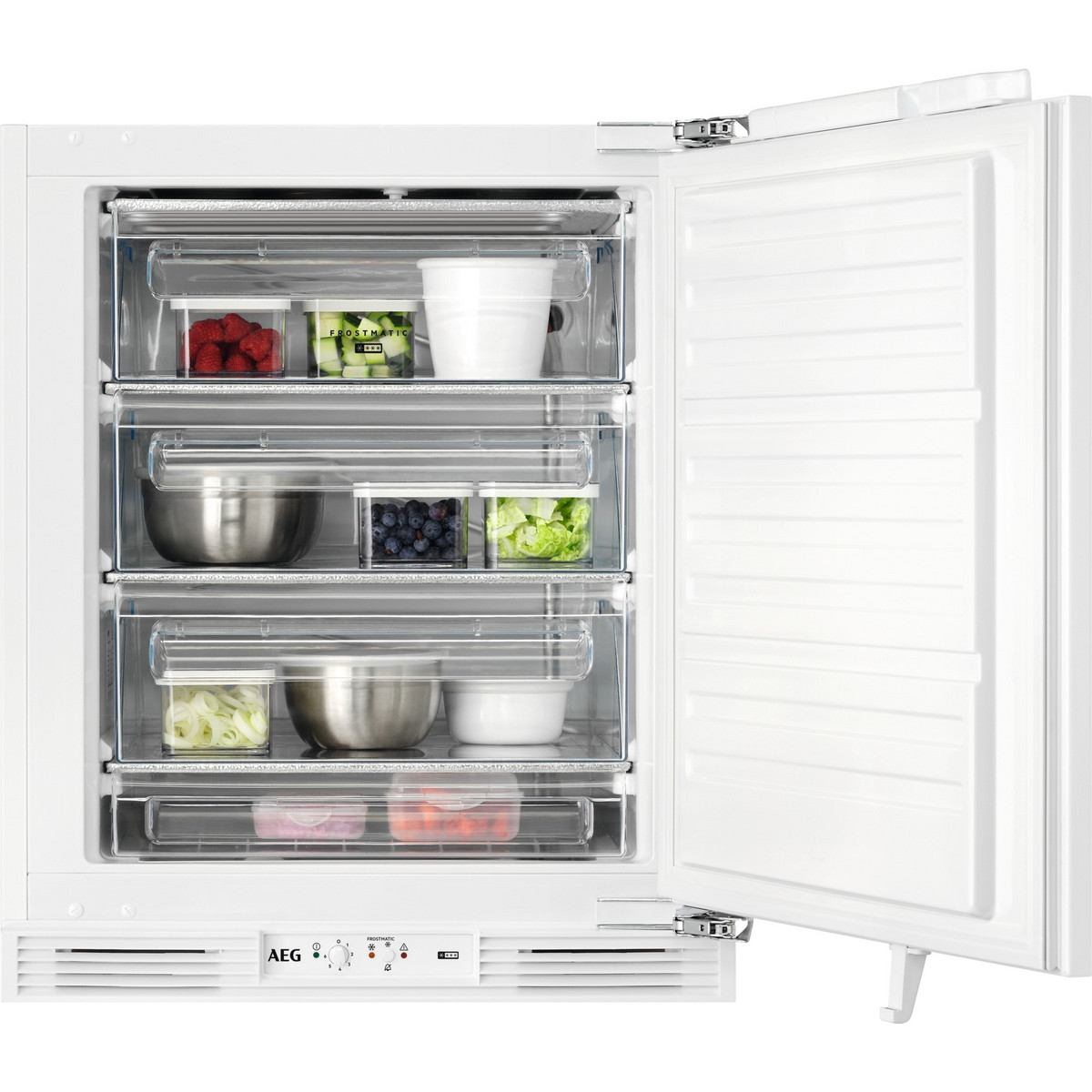 162627834_1 AEG Congelador vertical - AEG OAB6I82EF, 81,9 cm, Blanco - Imagen 1