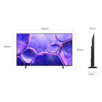 SAMSUNG TV LED 43" - SAMSUNG TU43U8005FU, UHD 4K, Processor, Smart TV, Negro - Imagen 3
