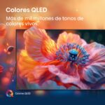 HISENSE TV QLED 50" - HISENSE 50E7Q, UHD 4K, Quad Core/MT9603, Smart TV, DVB-T2 (H.265), Negro - Imagen 4