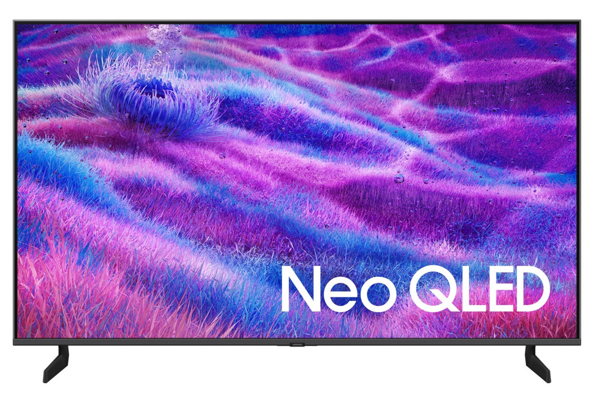162651935_1 SAMSUNG TV Mini LED 50" - SAMSUNG QE50QN80FAU, HDR 4K, NQ4 AI Gen2, Smart TV, DVB-T2 (H.265), Carbono - Imagen 1