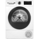 BOSCH Secadora bomba de calor - BOSCH Serie 6 WQG235D1ES, Eléctrico, 8 kg, 15 programas, Blanco