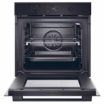 HAIER Horno convencional - HAIER H6 ID2P5B3YTB, Integrable, Hidrolítica, 78 l, 59,5 cm, Negro - Imagen 2