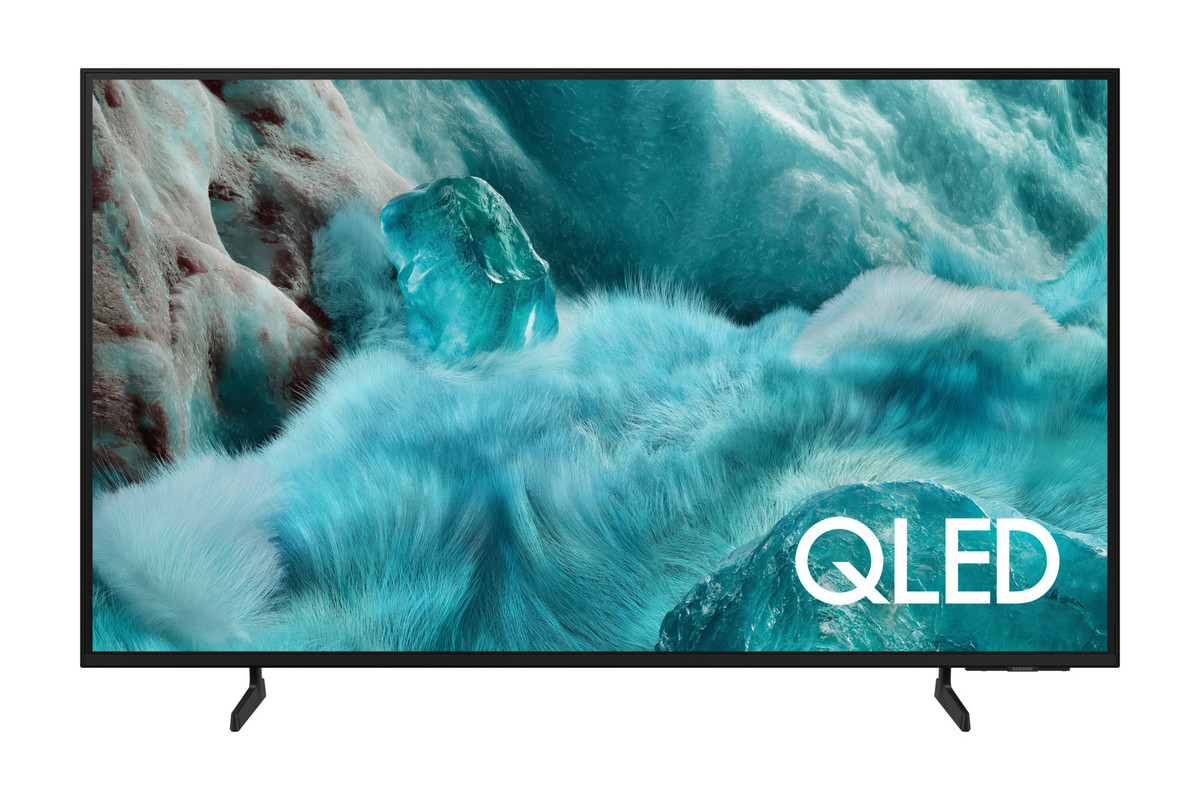 162673043_1 SAMSUNG TV QLED - SAMSUNG QE55Q7FAAUXZT, UHD 4K, Smart TV, DVB-T2 (H.265), Negro - Imagen 1