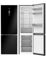 ALPHA Frigorífico combi - ALPHA Pegasus Elite-185, No Frost con Multi Airflow, AAT Fresh Technology, Altura 185 cm, Negro
