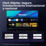 HISENSE TV LED 55" - HISENSE 55A6Q, UHD 4K, Quad Core/MT9603, Smart TV, DVB-T2 (H.265), Negro - Imagen 8