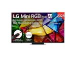 TV RGB Mini LED 65" - LG 65MRGB87B6B, UHD 4K, Procesador Inteligente α8 AI Processor 4K Gen3, Smart TV, DVB-T2 (H.265), Negro
