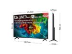 LG TV QNED Mini LED 65" - LG 65QNED82B6B, UHD 4K, Procesador Inteligente α8 AI Processor 4K Gen3, Smart TV, DVB-T2 (H.265), Negro - Imagen 7