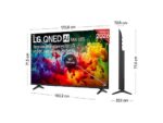 LG TV QNED Mini LED 55" - LG 55QNED72B6B, UHD 4K, Procesador Inteligente α7 AI Processor 4K Gen9, Smart TV, DVB-T2 (H.265), Negro - Imagen 4