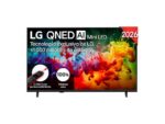 LG TV QNED Mini LED 43" - LG 43QNED72B6B, UHD 4K, Procesador Inteligente α7 AI Processor 4K Gen9, Smart TV, DVB-T2 (H.265), Negro